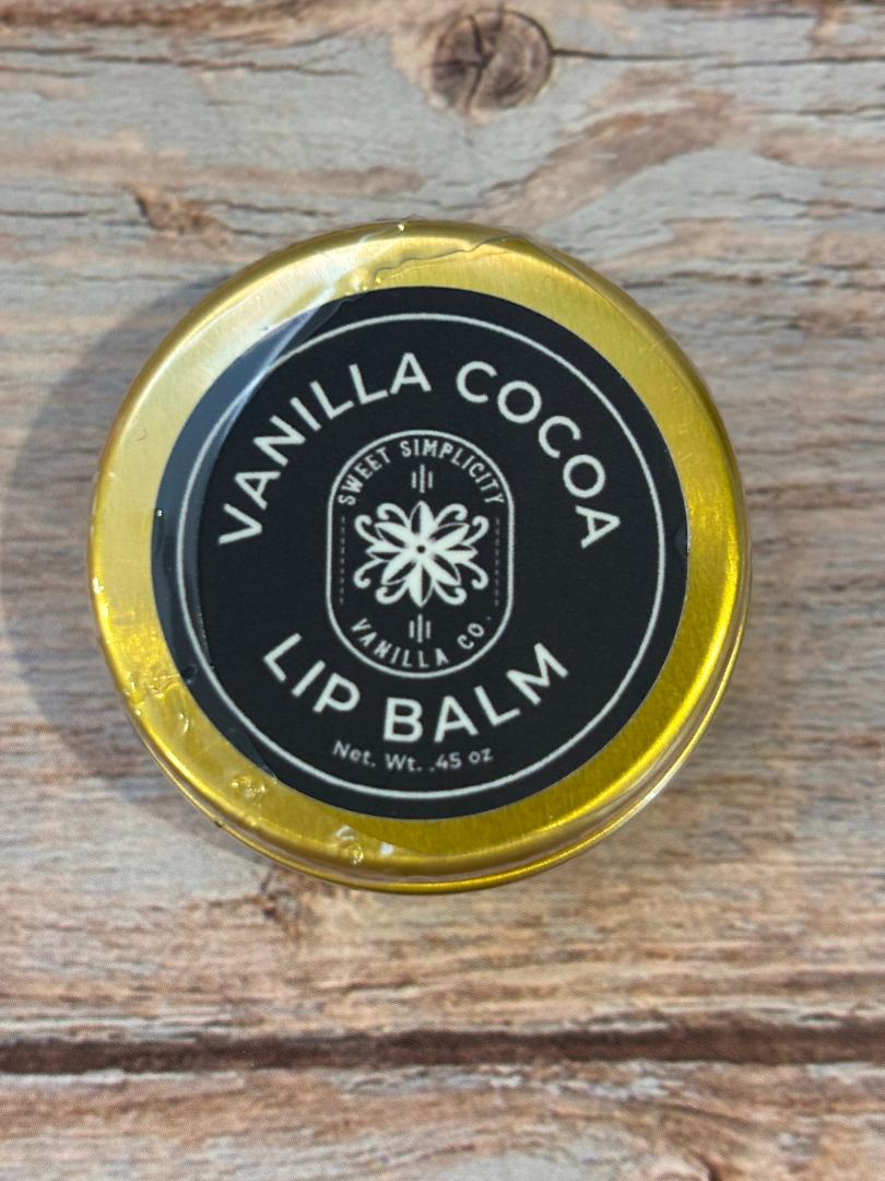 Handmade Vanilla Cocoa Lip Balm